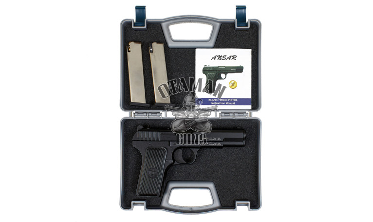 Сигнальний пістолет ANSAR 1071 + пачка патронів Озкурсан