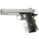 Стартовый пистолет KUZEY 911 Chrome Engraved с дополнительным магазином