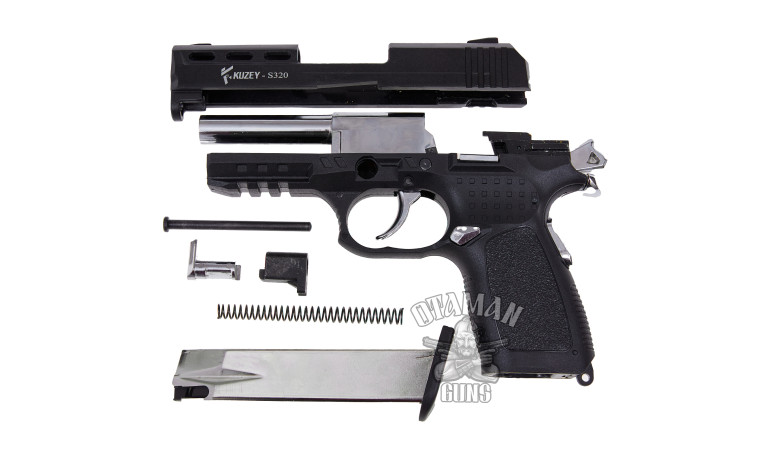 Стартовий пістолет Kuzey S320 з додатковим магазином