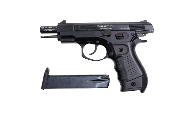 Стартовий пістолет Blow c 75 з додатковим магазином Стартовий пістолет Blow c 75 з додатковим магазином