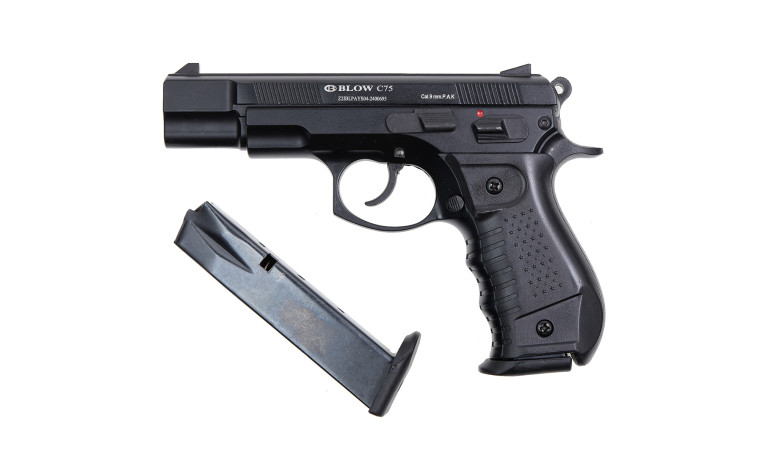 Стартовий пістолет Blow c 75 з додатковим магазином Стартовий пістолет Blow c 75 з додатковим магазином