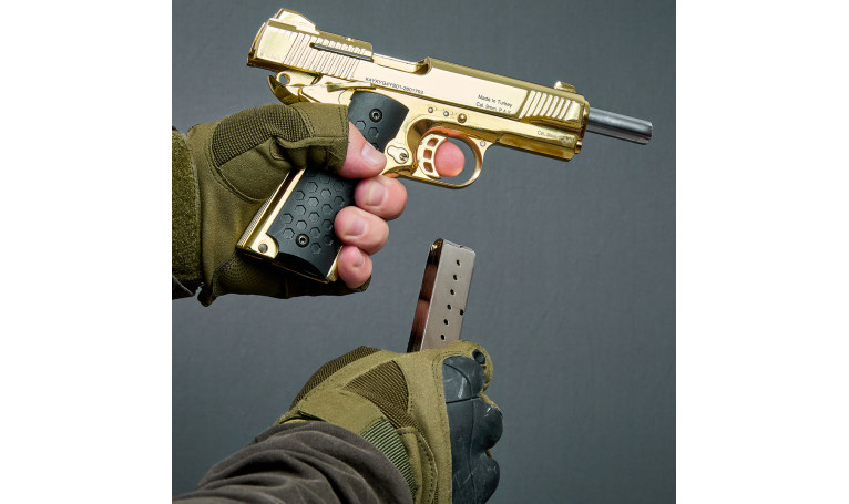 Стартовый пистолет Kuzey 911 Gold (Colt 1911) Стартовый пистолет Kuzey 911 Gold (Colt 1911)