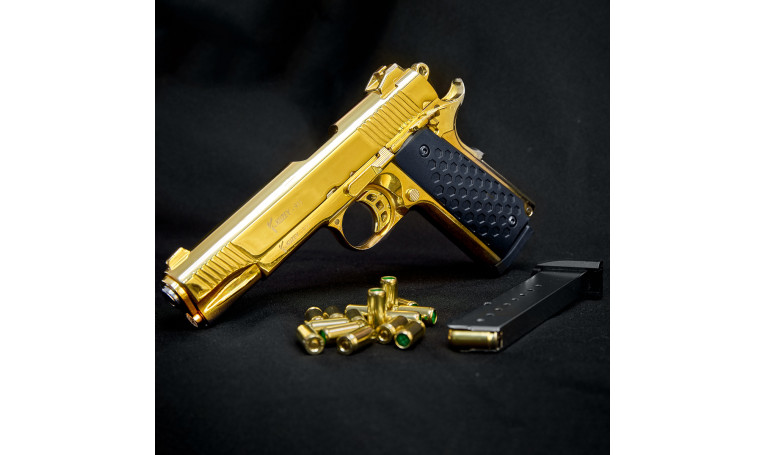 Стартовый пистолет Kuzey 911 Gold (Colt 1911)