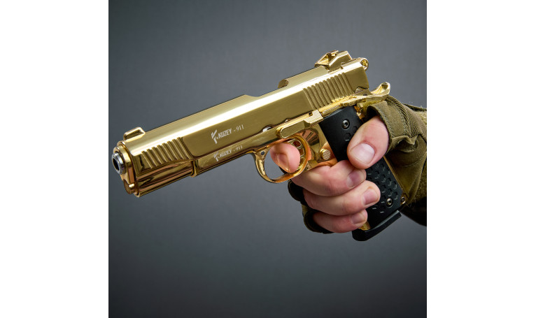 Стартовый пистолет Kuzey 911 Gold (Colt 1911) Стартовый пистолет Kuzey 911 Gold (Colt 1911)