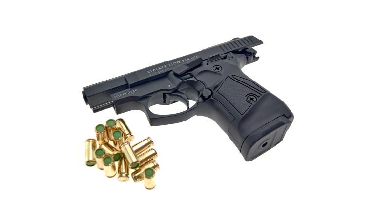 Стартовый пистолет Stalker 914 черний