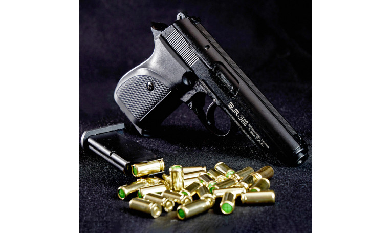 Стартовый пистолет SUR 2608 Black (СХП ПМ Макаров)