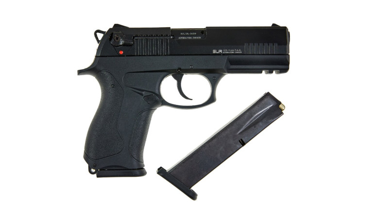 Стартовый пистолет SUR M 9 (Beretta Px4) с дополнительным магазином
