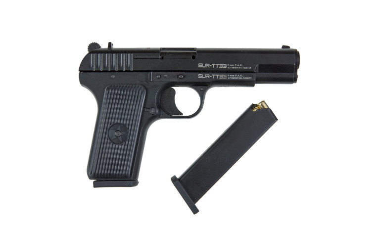 Стартовый пистолет Sur TT 33 - холостой ТТ Стартовый пистолет Sur TT 33 - холостой ТТ