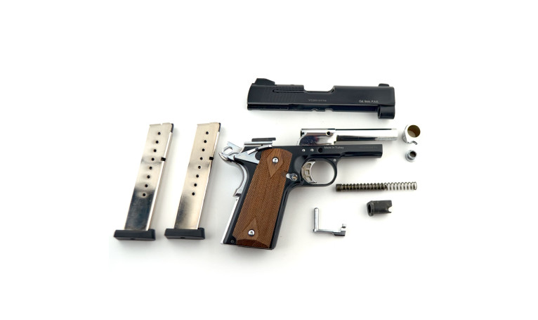 Стартовый пистолет KUZEY 911 SX Black с дополнительным магазином Стартовый пистолет KUZEY 911 SX Black с дополнительным магазином