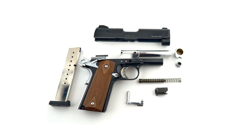 Стартовый пистолет KUZEY 911 SX Black с дополнительным магазином Стартовый пистолет KUZEY 911 SX Black с дополнительным магазином