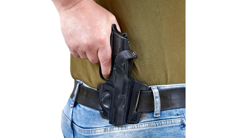 Кожанная кобура для пистолета SUR 2608