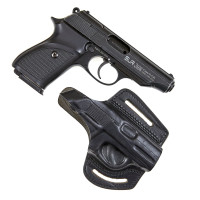 Кобура кожаная поясная для стартового пистолета Sur 2608 Кобура кожаная поясная для стартового пистолета Sur 2608