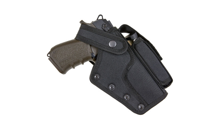 Поясная кобура для пистолета с карманом Поясная кобура для пистолета с карманом
