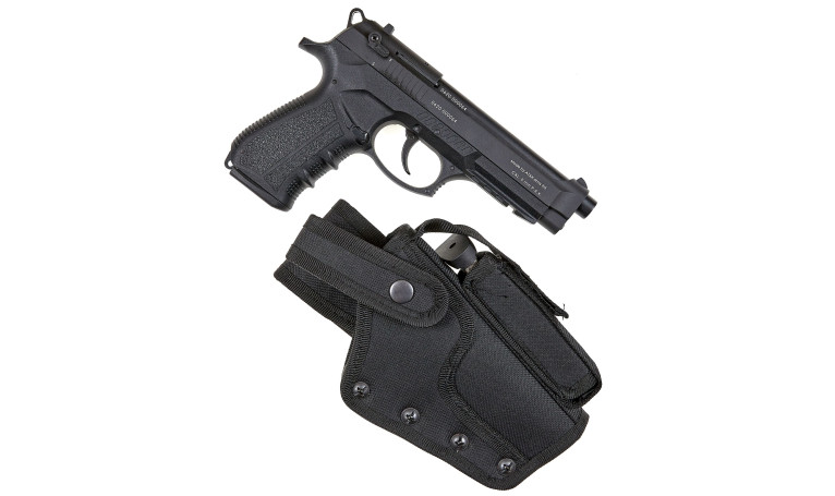 Поясная кобура для пистолета с карманом