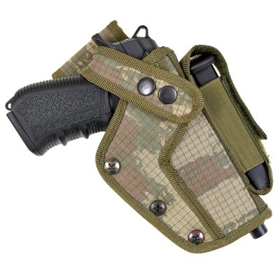 Кобура на пояс с карманом под дополнительный магазин Camo