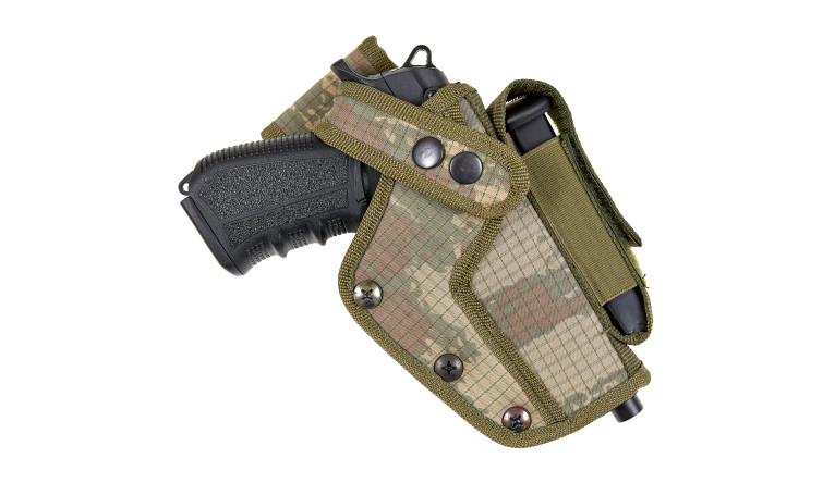 Тактическая поясная кабура (камуфляж)