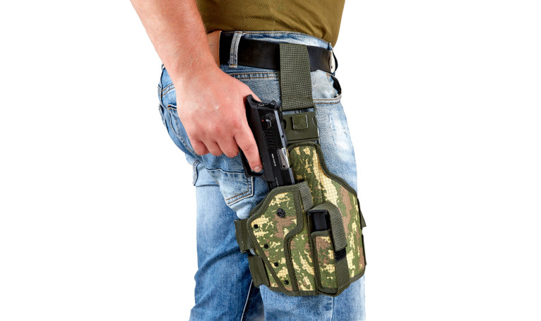 Набедренная кобура камуфляж
