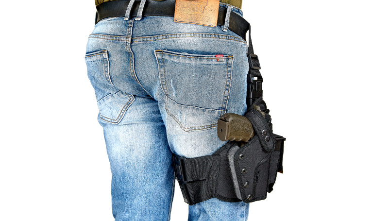 Набедренная кобура черная Набедренная кобура черная