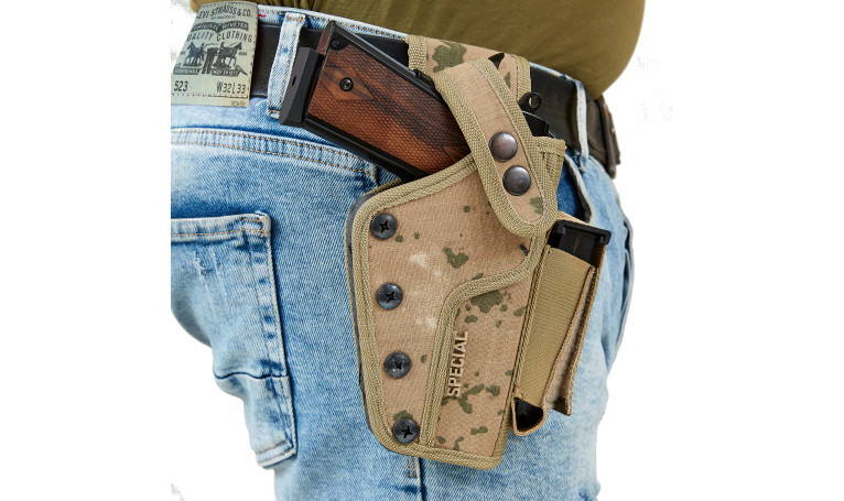 Кобура на пояс универсальная (Койот) Кобура на пояс универсальная (Койот)