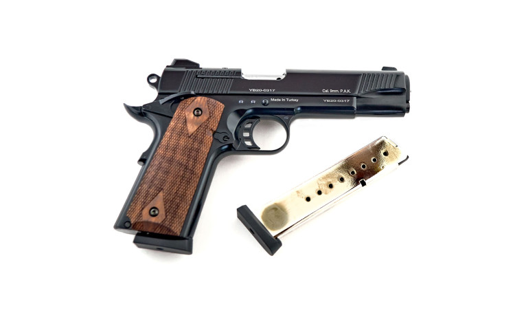 Cтартовый пистолет Kuzey 911 Black с дополнительным магазином