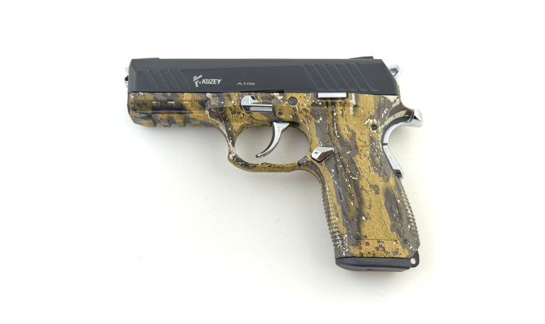 Стартовый пистолет KUZEY A-100 Camo с дополнительным магазином