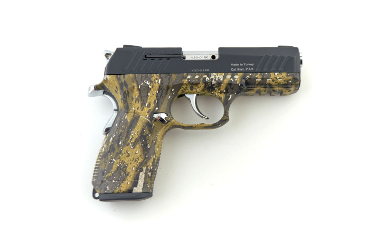 Стартовый пистолет KUZEY A-100 Camo с дополнительным магазином