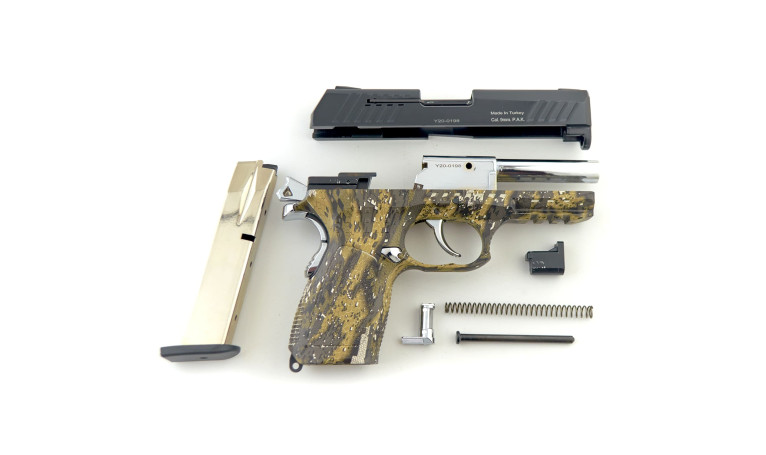 Стартовый пистолет KUZEY A-100 Camo с дополнительным магазином