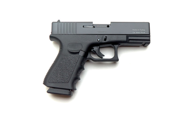 Стартовий пістолет KUZEY GN-19 Black з додатковим магазином