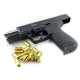Стартовий пістолет Kuzey P122 Black з додатковим магазином