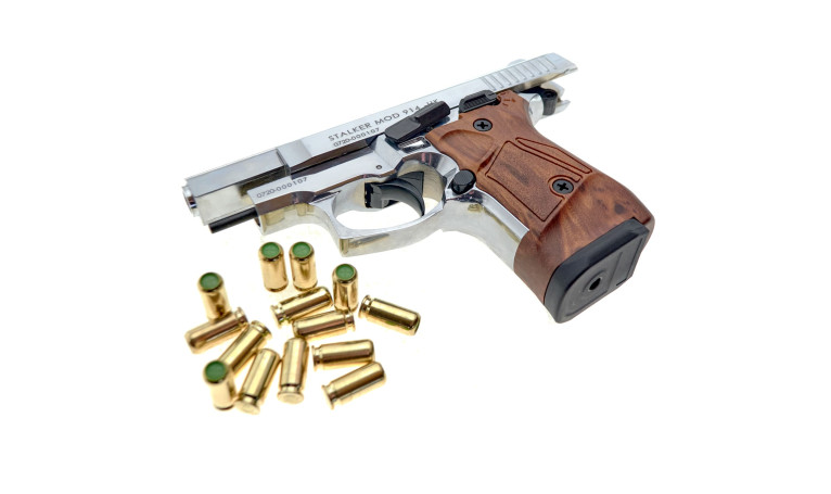 Стартовый пистолет Stalker 914 Chrome