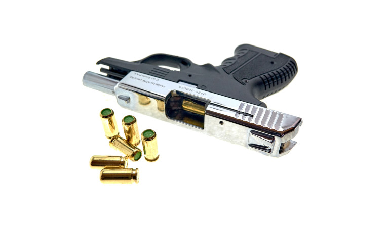 Стартовый пистолет Stalker 906 chrome