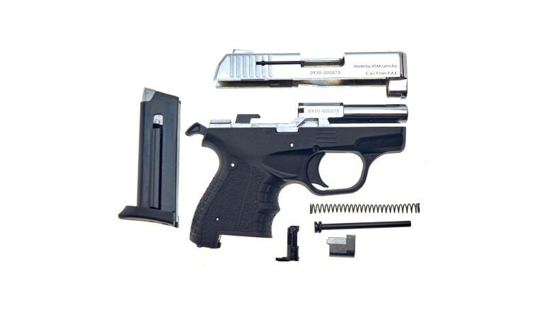 Стартовый пистолет Stalker 906 chrome