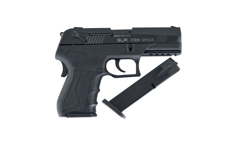 Сигнальний пістолет SUR STRM с дополнительным магазином