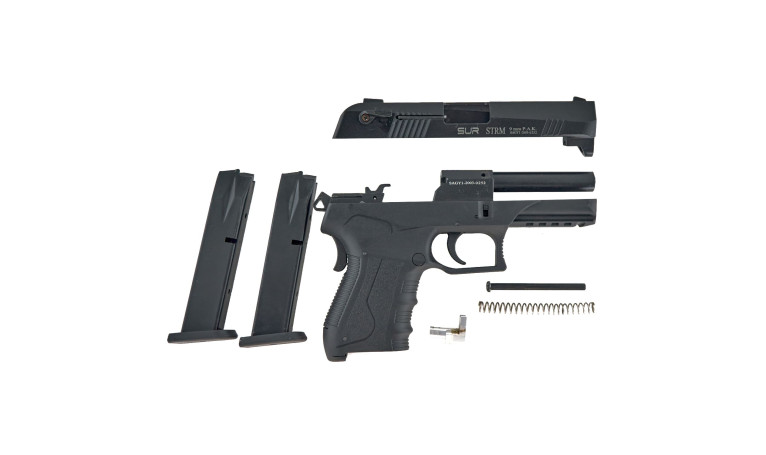Сигнальний пістолет SUR STRM с дополнительным магазином