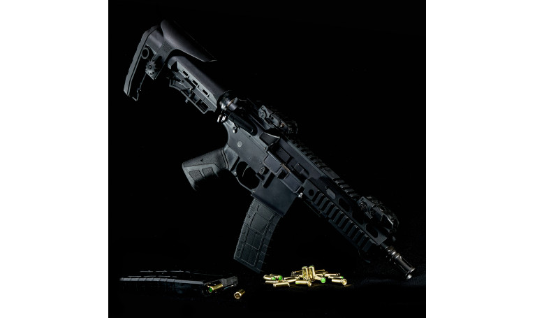 СХП автомат М16 під холостий патрон 9 мм