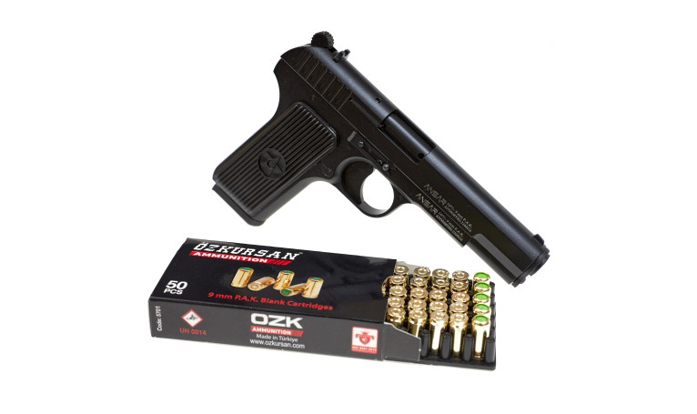 Сигнальний пістолет ANSAR 1071 + пачка патронів Озкурсан